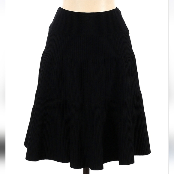 Milly Viscose A Line Skirt - Picture 4 of 8